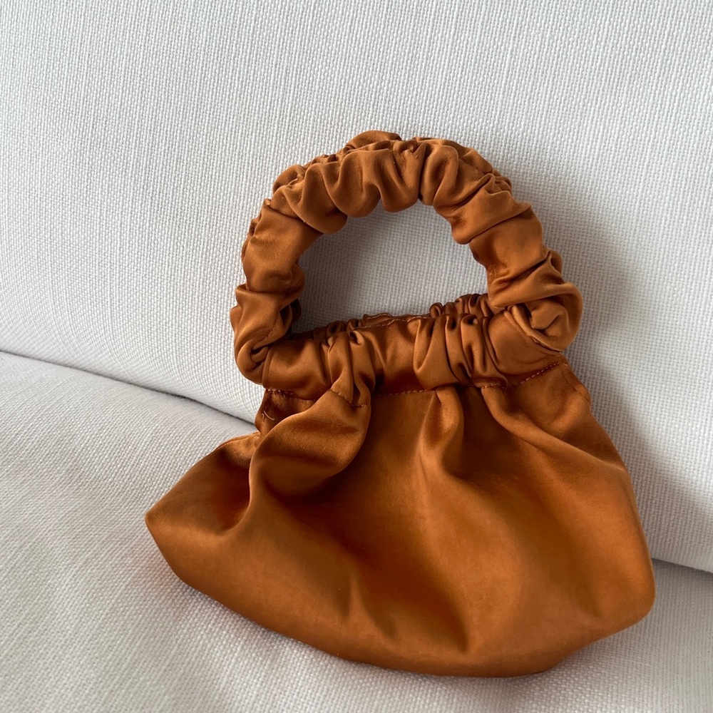 ZARA mini satin bag